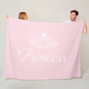 Cute Glamoral Rosa Princess Tiara Fleecefilt