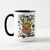 Cute & Glatt Holly Jolly Babe Julrener