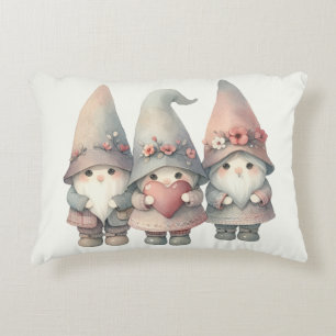 Cute Gnome-accentfyllning Prydnadskudde