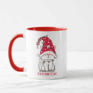 Cute Gnome Cat Mugg