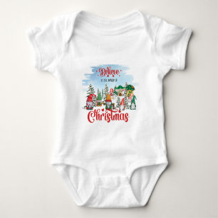 Cute Gnome firar jul-Helgdag T Shirt