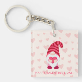 Cute Gnome Holding Heart Classroom Alla hjärtans d