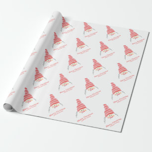 Cute Gnome Jultomten jul Presentpapper