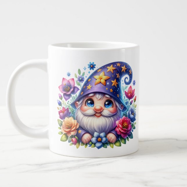 Cute Gnome-Jumbo Mugg Jumbo Mugg (Vänster)