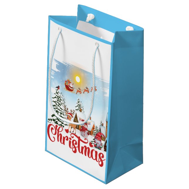 Cute Gnome, Snögubbe firar jul-Helgdag (Baksidan Vinklad)