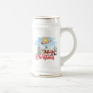 Cute Gnome, Snögubbe firar jul-Helgdag Sejdel
