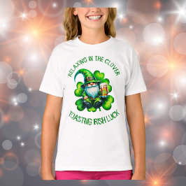 Cute Gnome-St patrick's day med öl | T Shirt