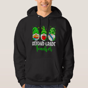 Cute Gnomes 2:a Klass Lachertorget St Patricks Da Hoodie
