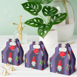 Cute Gnomes Blue-jul Presentaskar