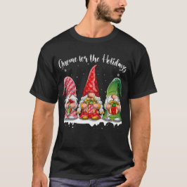 Cute Gnomes God jul T Shirt
