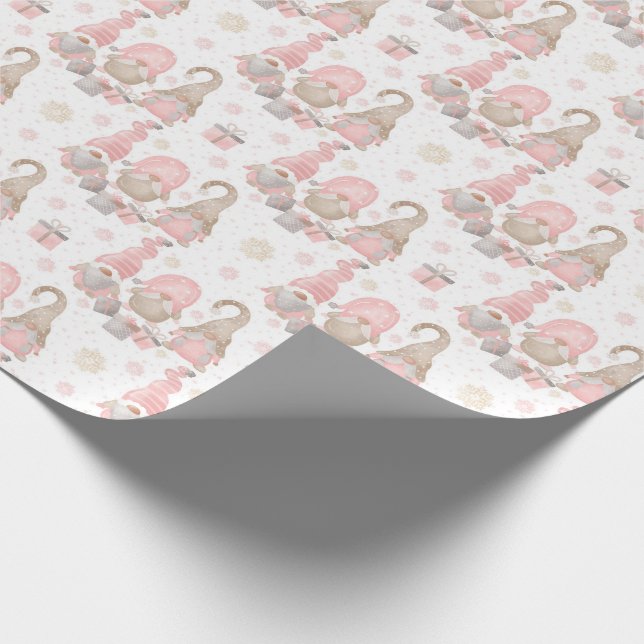 Cute Gnomes Julafton Wrapping Papper Presentpapper (Hörn)