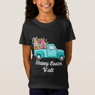 Cute gnomes with Bunny öron Egg Hunting lastbil Ös T Shirt
