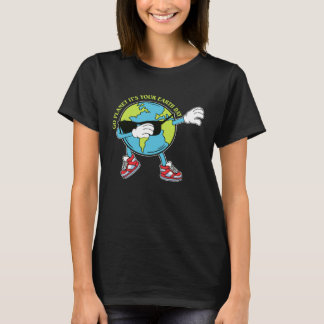 Cute Go Planet Its Your Earth Day Dabbing 2023 kid T Shirt