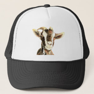 Cute Goat, Animal, Farm Pet Keps