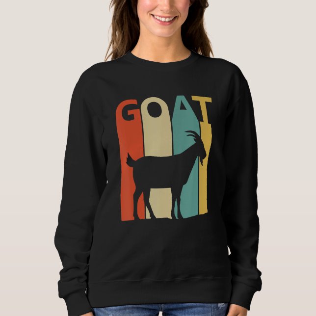 Cute Goat Animal T Shirt (Framsida)