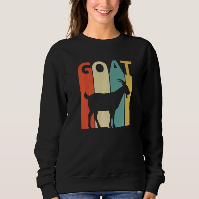 Cute Goat Animal T Shirt (Framsida)