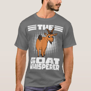Cute Goat Figur Funny Goat Farmer Goat Whisperer T Shirt