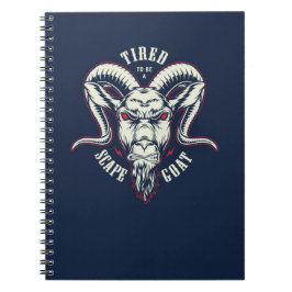 Cute Goat Notebook Pet Animal Kids Livestock Anteckningsbok