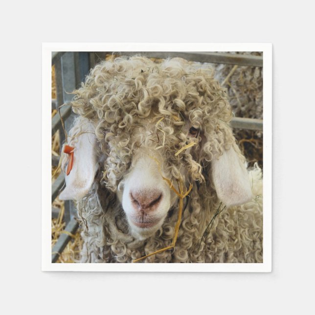 CUTE GOAT PAPPERSSERVETT (Framsidan)