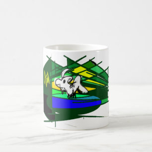Cute Goat St Patrick Day Kaffemugg