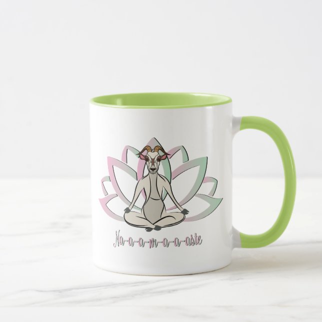 CUTE GOAT YOGA | Namaste GetYerGoat™ Mugg (Höger)