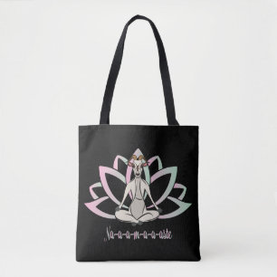 CUTE GOAT YOGA Namaste GetYerGoat™ Tygkasse