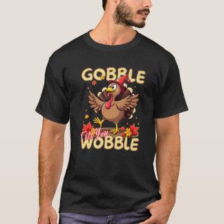 Cute Gobble Thanksgivi Springa Costume Thanksgivi T Shirt