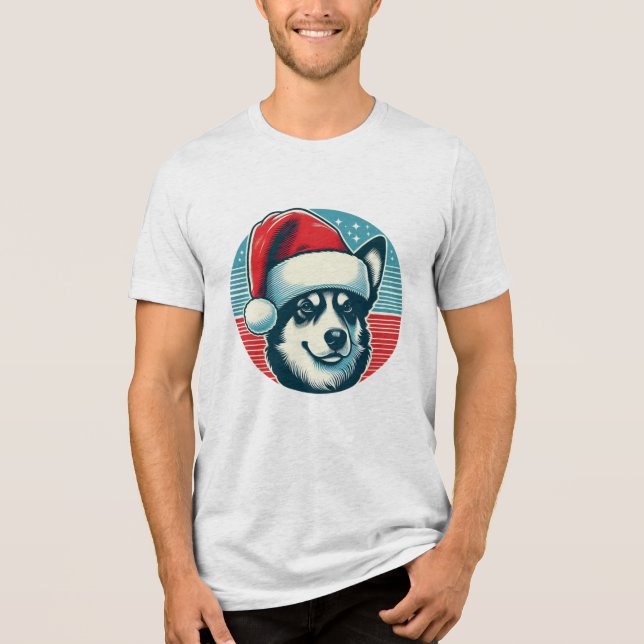 Cute God Hund Tshirt T Shirt (Framsida)