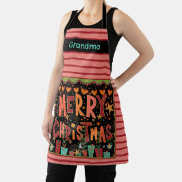 Cute God jul Customized Namn Rosa Rand