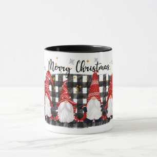 Cute God jul Gnomes Mugg