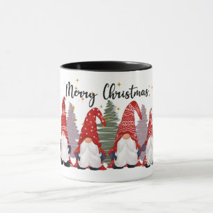 Cute God jul Gnomes Mugg