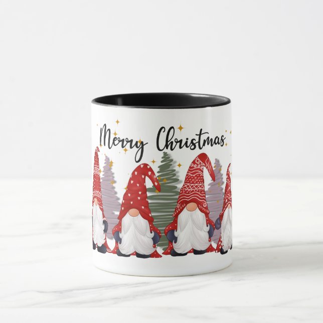 Cute God jul Gnomes Mugg (Center)