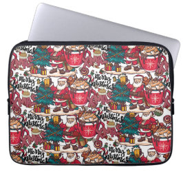Cute God jul - Helgdag Festive Laptop Fodral
