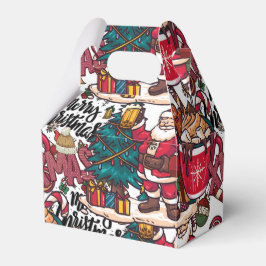 Cute God jul - Helgdag Festive Presentaskar