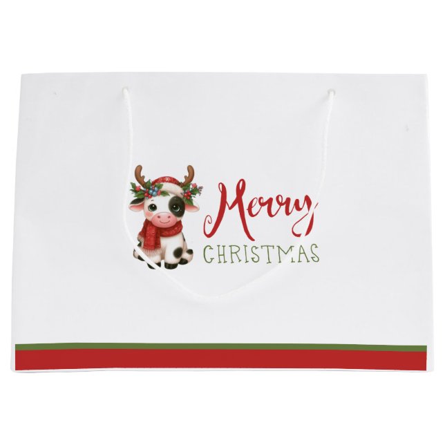 Cute God jul ko Gift Bag (Framsidan)