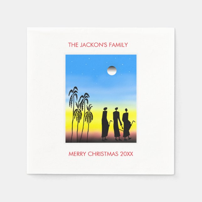 Cute God jul Pappersservett (Framsidan)