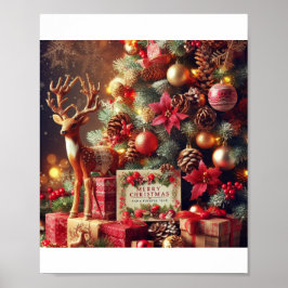 Cute God jul Poster