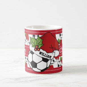 Cute God jul-sökare Kaffemugg