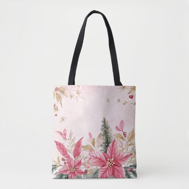 Cute God jul Tote Tygkasse (Framsida)