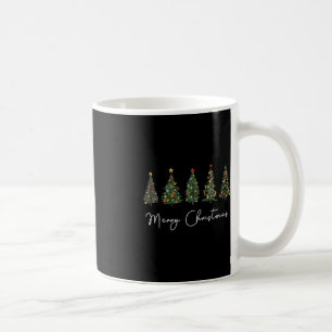 Cute God jul Träd Roligt Women Matchning Fami Kaffemugg