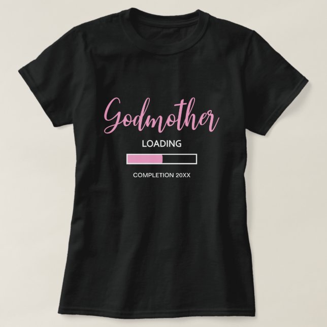 Cute Godmor Belastning Slutförande 2021 Flicka T Shirt (Design framsida)