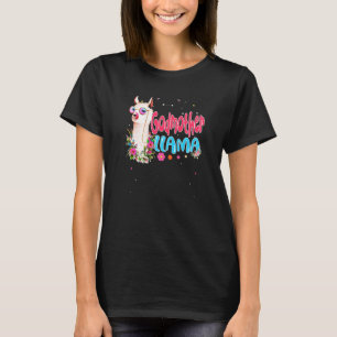 Cute Godmor Llama Mors dag Women Birthday T Shirt