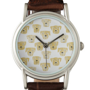 Cute Golden Labrador Retriever Hund Armbandsur