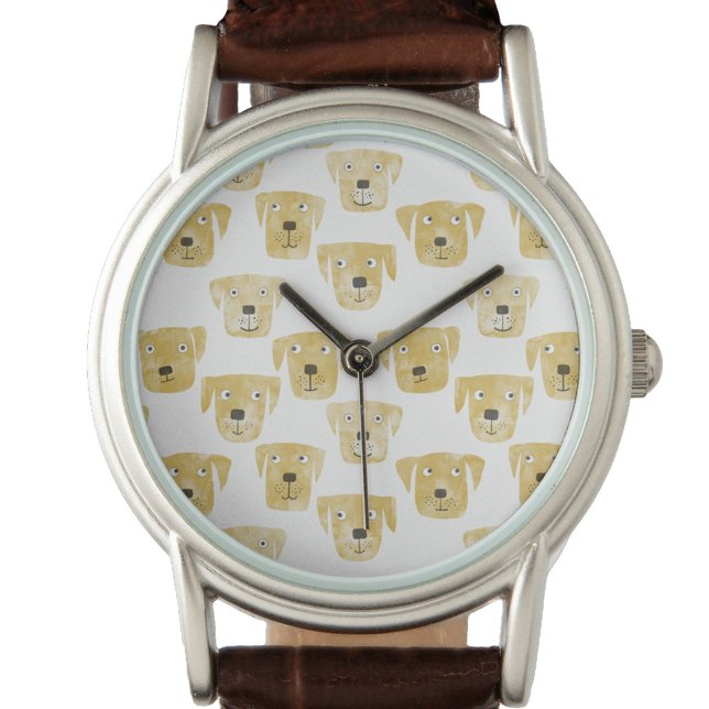 Cute Golden Labrador Retriever Hund Armbandsur (Golden Labrador Retriever Dog watch)