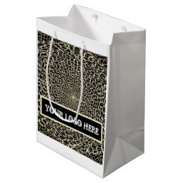 CUTE GOLDEN OCH BLACK GIFT BAG