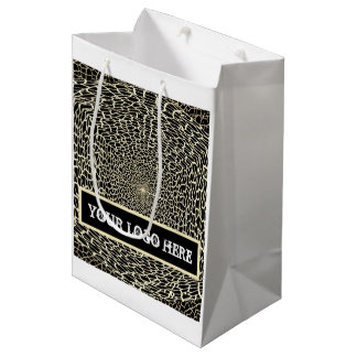 CUTE GOLDEN OCH BLACK GIFT BAG
