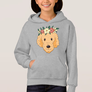 Cute Golden Retriever Head T Shirt