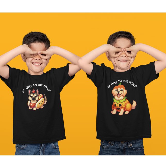 Cute Golden Retriever Hund Pumpkin, Funny Hallowee T Shirt (Skapare uppladdad)