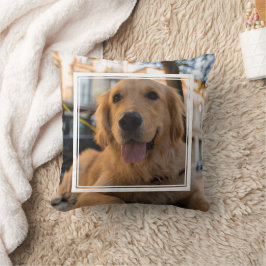 Cute Golden Retriever Kudde