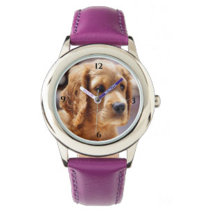 Cute Golden Retriever Puppy Armbandsur